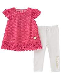Juicy Couture - Conjuntos de túnica para bebé, 2 piezas, para niñas