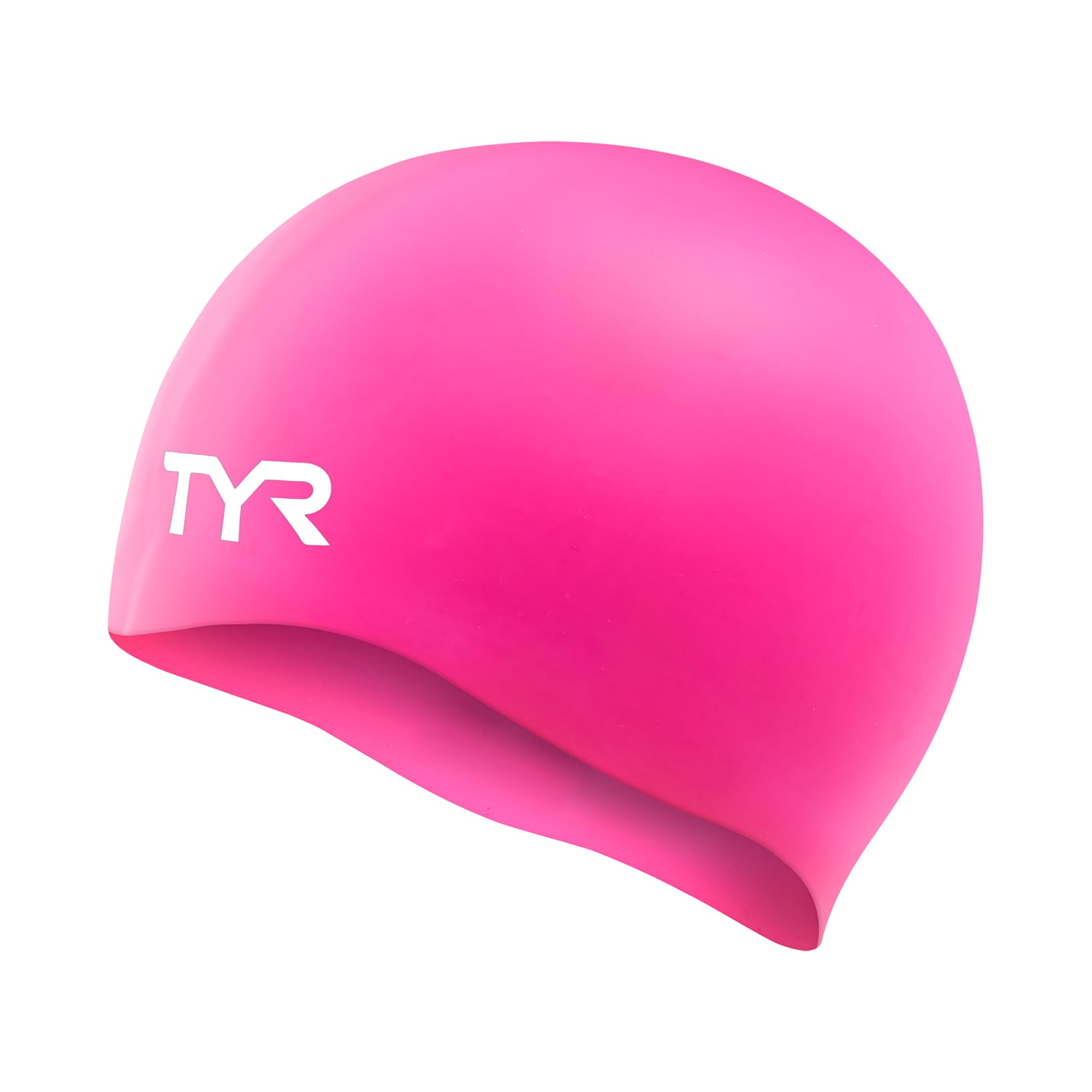 TYR Adult Wrinkle Free Silicone Swim Cap for Drag Reduction and Hair Protection