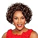 Vivica A. Fox JADORE-V New Futura Fiber, Deep Lace Front Wig in Color 1B