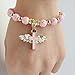 WE 12 Pcs Angel Wing Cross Bracelet Favor for Girl - Baptism Favor/Christening Favor/Bautizo Recuerdos