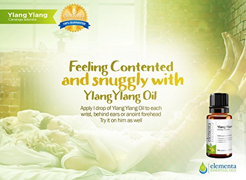Ylang Ylang Cananga Odorata Essential Oil |100% Pure Therapeutic Grade Undiluted Organic Natural for Aromatherapy Diffuser, Skin and Relaxation