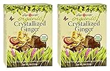 Ginger People Organic Crystallized Ginger Box 4 oz (Pack of 2)