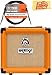 Orange PPC108 1x8-Inch Closed-Back Speaker Cabinet Bundle with Instrument Cable and Austin Bazaar Polishing Cloth