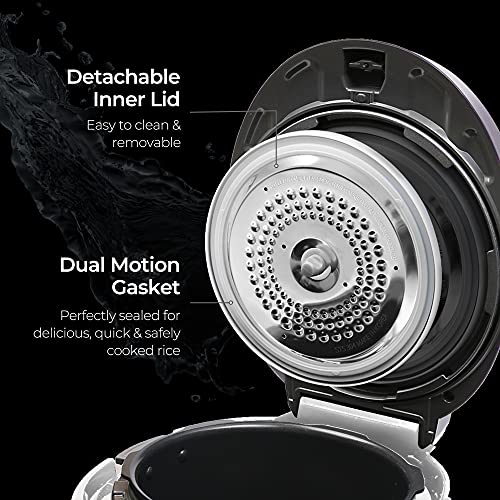 Cuckoo CRPP1009SW 10 Cup Electric Heating Pressure Cooker & Warmer