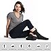 Pembrook Non Skid/Slip Socks – (6-Pack – Black) – Hospital - Fuzzy Slipper Socks – Great for adults, men, women. Designed for medical hospital patients but great for everyone