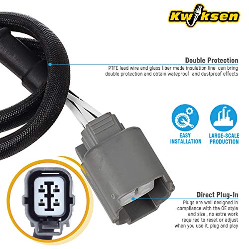 Kwiksen Oxygen O2 Sensor 234-4601 Downstream Replacement for Honda Accord 2.2L 2.7L 1995-1997 - Thumbnail 2