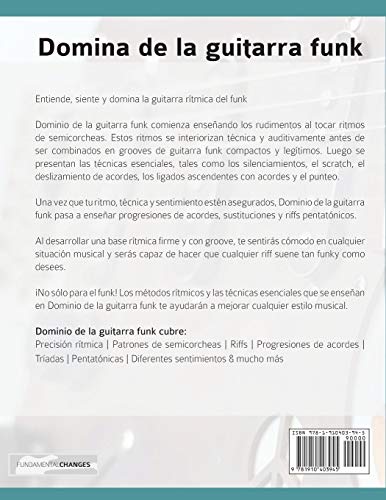 Dominio de la guitarra funk: Edición en español (Spanish Edition)