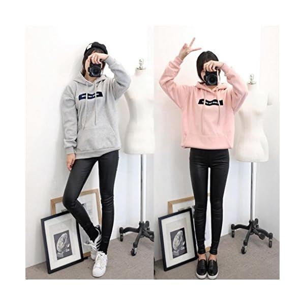 Goddessvan Plus Size Sweatshirt, Women's Long Sleeve Hoodie Sweatshirt Jumper Letter Printed Pullover Tops Blouse - Image 5