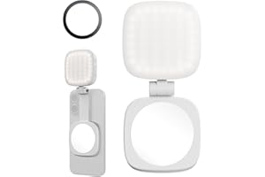 SmallRig Magnetic Selfie Light for iPhone, Phone Light with a Mirror, Instant Attachment for MagSafe, for Selfies, Video Conf