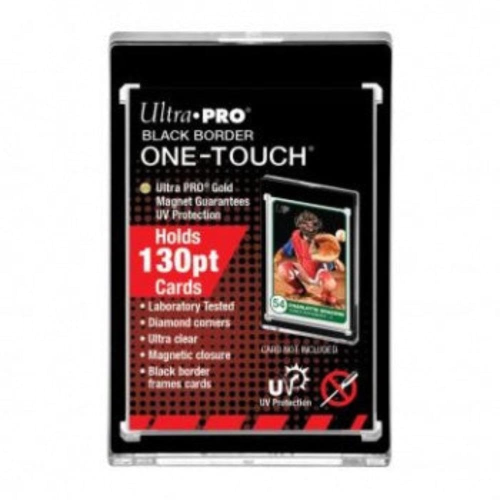 Ultra Pro UP - 130PT Black Border UV One-Touch Magnetic Holder