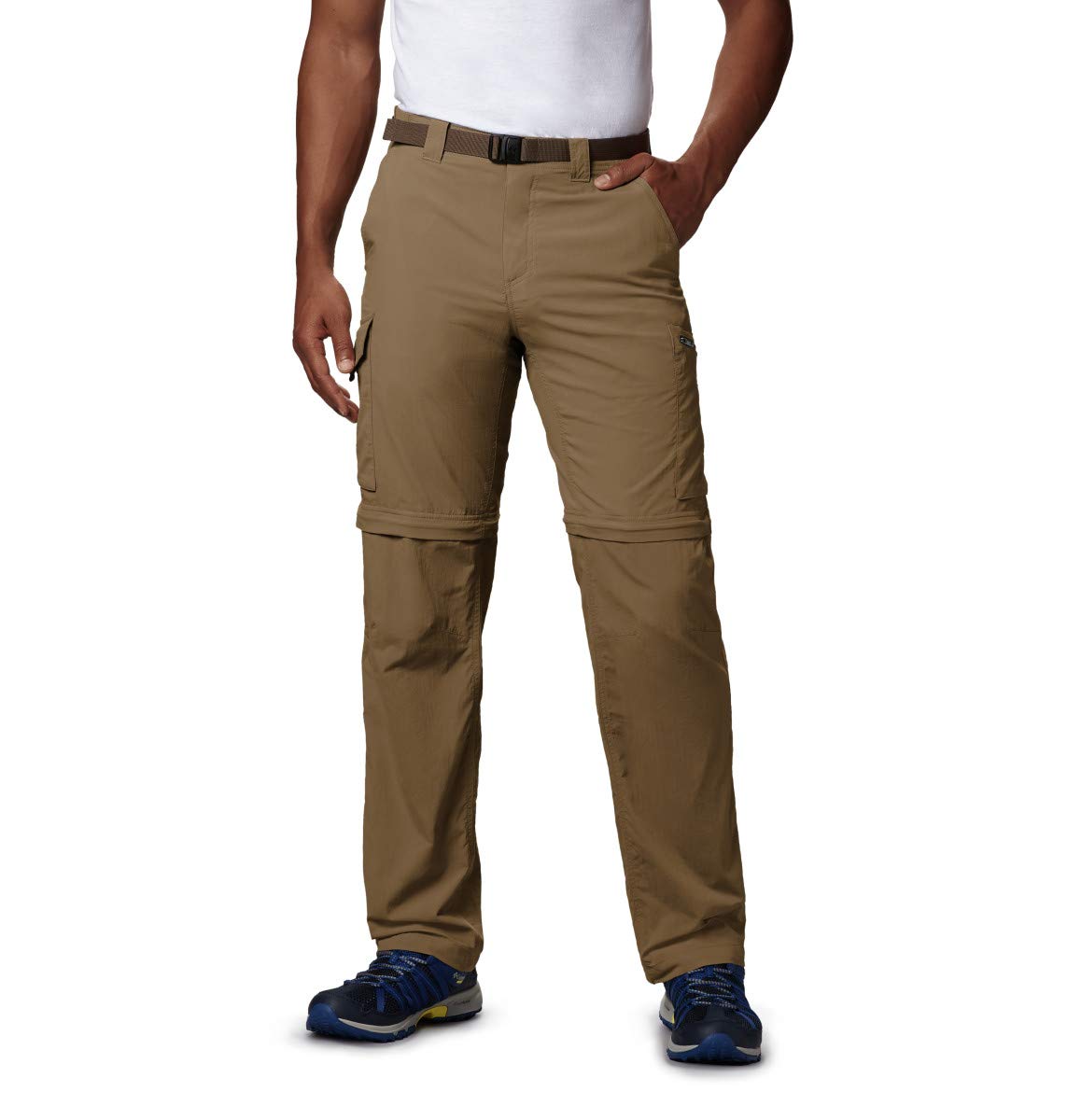 Columbia Men's Silver Ridge Convertible Pants, Delta, 30x36 Image