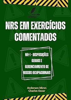 Livro NRs em Exercícios Comentados: NR 01 - DISPOSIÇÕES GERAIS e GERENCIAMENTO DE RISCOS OCUPACIONAIS