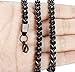 FIBO STEEL 6mm Curb Chain Necklace for Men Stainless Steel Biker Punk Style 24.0 inches Black
