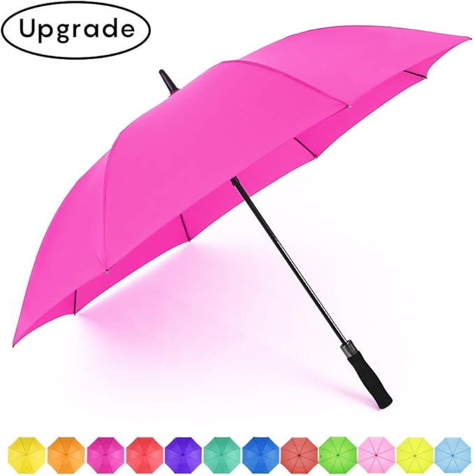 RUMBRELLA Golf Umbrella Large Windproof Umbrellas Auto Open 55IN, Hot
