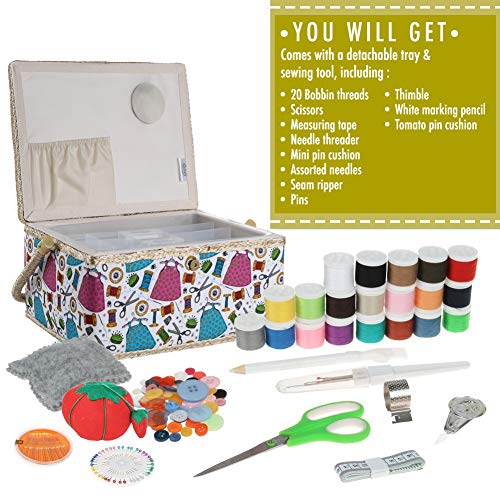 1 Organizer+Complete+Accessories+Removable+Pincushion