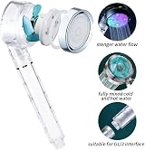 Hairstore LED Shower Head 7 Color Changing Water Powered High Pressure Water view 3