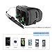 3D VR Glasses W/Headphones Virtual Reality Headset for VR Games & 3D Movies by LyStar, VR Headset 3D Video Glasses for IOS & Android Smartphones Fit for 4.5