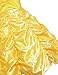 Little Girls Layered Princess Belle Costume Dress up (9-10 Years, yellow)