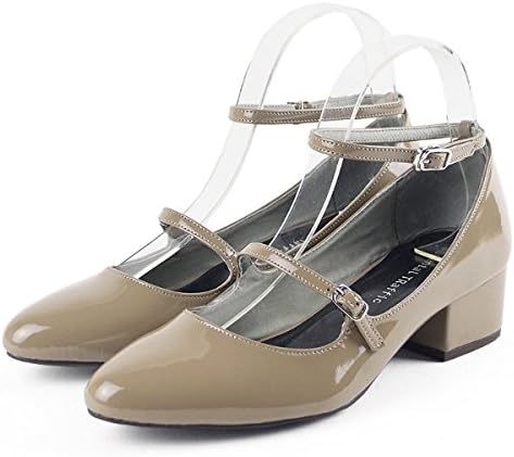 Amazon オリエンタルトラフィック 秋冬ダブルストラップパンプス ベージュ S 22 0 22 5 パンプス