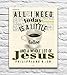 All I Need Today Is A Little Coffee and A Whole Lot of Jesus, Philippians 4:19, Vintage Bible Verse Wall Art Print, Unframed, Christian Page Wall Decor Poster Gift, 8x10 Inches