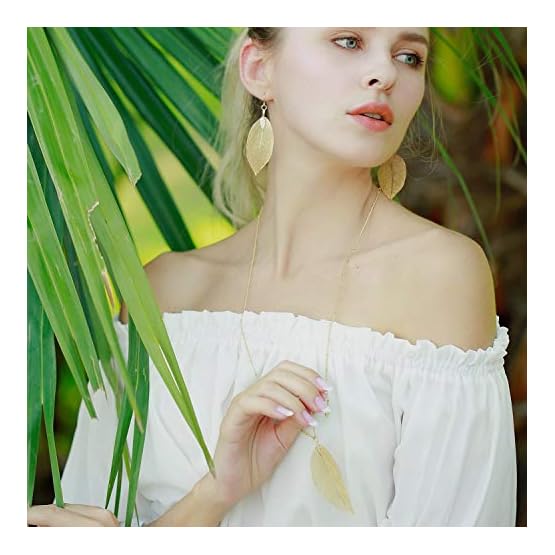 BOUTIQUELOVIN-Filigree-Long-Leaf-Pendant-Dangle-Necklace-and-Earring-Jewelry-Set-Fashion-Gifts-for-Women-Girls BOUTIQUELOVIN-Filigree-Long-Leaf-Pendant-Dangle-Necklace-and-Earring-Jewelry-Set-Fashion-Gifts-for-Women-Girls