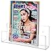 Modern Clear Acrylic Wall Mounted Magazine & Brochure Display Rack/Children's Book Holder