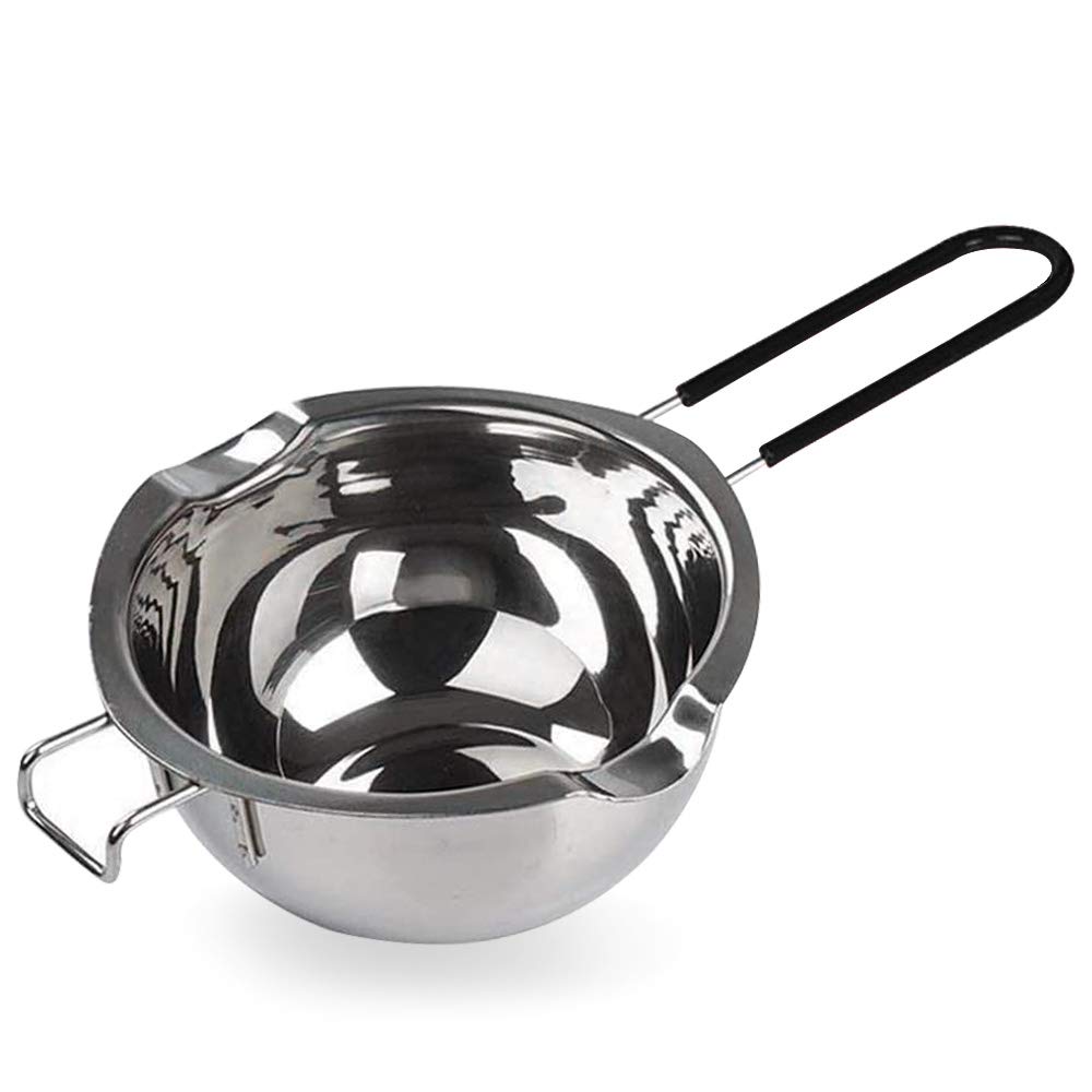 Photo 1 of 600ML Stainless Steel Double Boiler Pot with Heat Resistant Handle For Melting Chocolate, Butter,Candle and Soap Making