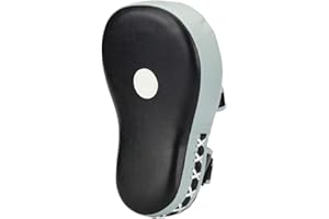 WESING Professional Boxing Muay Thai Karate Advanced Extended Curved Punch Mitts Wrist-Protective and Forearm-Protective Type