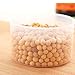 2pcs Rice Cereal Containers Storage Bpa Free Transparent Sealed Tank Food Storage Cans Dumping of Dried Fruit Snacks Flour Splenda Antibacterial Storage Tank