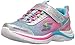 Skechers Kids Girls' Swift Kicks-Super Skillz Sneaker,Silver/Multi,