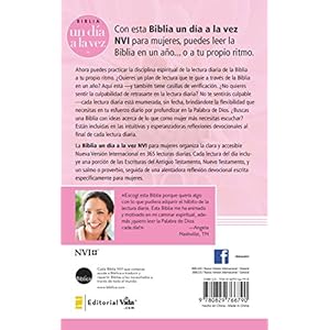 Biblia un día a la vez -  NVI (Once-A-Day) (Spanish Edition)