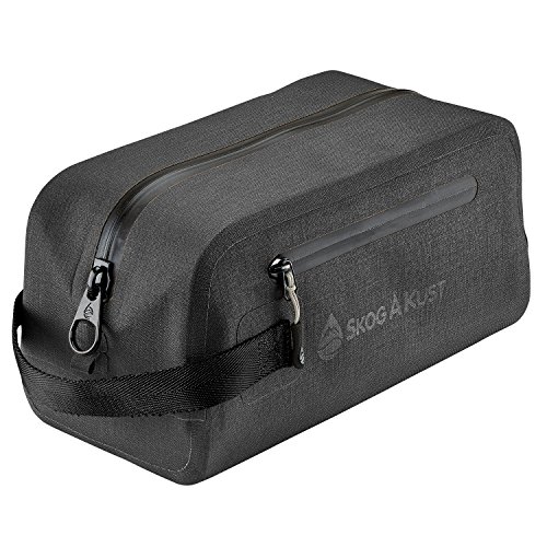 DoppSåk Waterproof & LeakProof Travel Toiletry Bag Small, Black Pricepulse