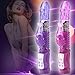 HouRan 12 Modes Jack Vibrate Rabbit Toys For Women Rotation Thrusting Endless Pleasure Adult Games Party Supplies (Pink)