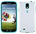 Speck Products CandyShell Samsung Galaxy S4 Case  - White/Caribbean Blue