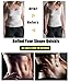 Eleady Womens No Zipper Hot Sweat Slimming Neoprene Shirt Vest Body Shapers (M Fits 30.3-32.6 Waistline, Black)