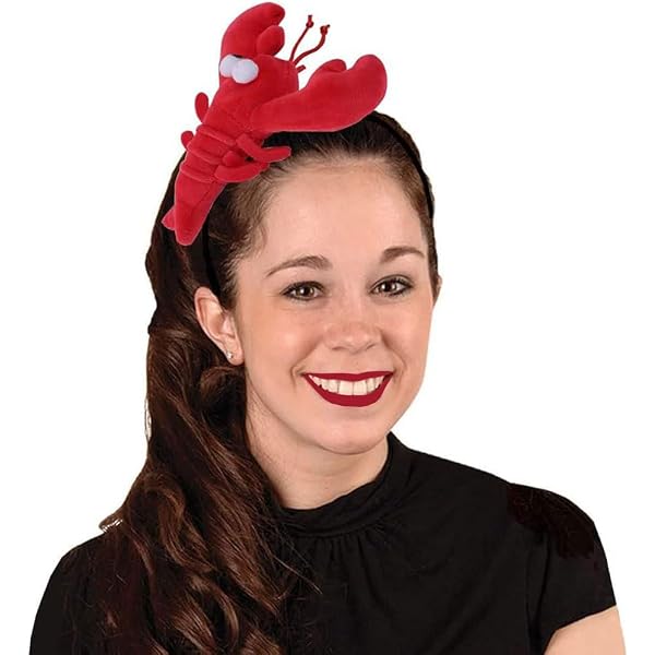 Amazon.com: XIYUAN Crab & Lobster Headwear - Red Party Headbands