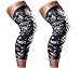 Bucwild Sports Pro Round Compression Padded Knee Sleeves Youth & Adult Basketball Football Wrestling Volleyball 1 Pair