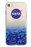Coli&Tori Fashion NASA Logo Print Hoodie Sweatshirt with Kangaroo Pocket