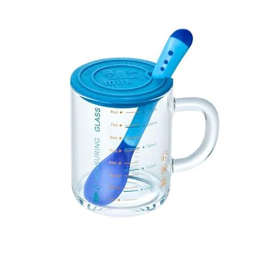 Compra XIONGHAIZI Vaso con Escala de Vidrio, Vaso medidor de Vaso ...