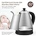 MOOKA Electric Kettle - Gooseneck Electric Kettle with Digital Variable Temperature Control and Keep-Warm Function, Gooseneck Kettle with Full Stainless Steel Interior Perfect for Coffee and Tea,1.2L