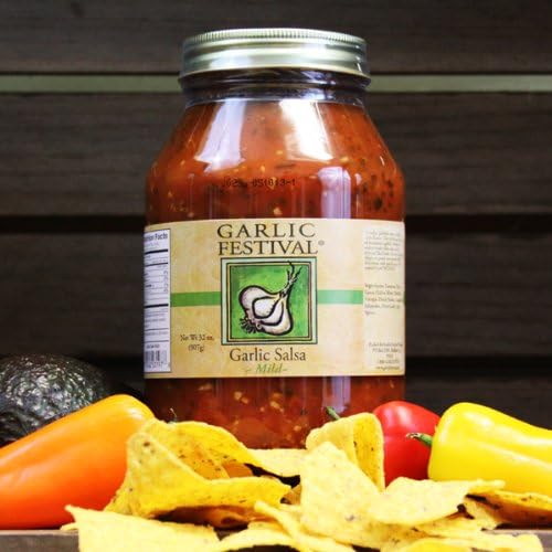 Mild Garlic Salsa Quart