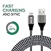 Xcords USB Type C Cable, USB C Cable 2Pack 10FT Extra Long USB C to USB 2.0 Nylon Braided S9 Charger Cable for Galaxy S9, S9 Plus,S8, S8 Plus LG G5 G6 V30, HTC 10, Nexus 5X/6P, Google Pixel XL(Black)