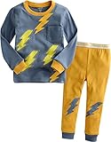 Vaenait Baby 12M-7T Kids Boys Sleepwear Pajama Top Bottom 2 Pieces Set Rodini Thunder