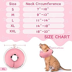 Supet Inflatable Dog Cone Collar Alternative After