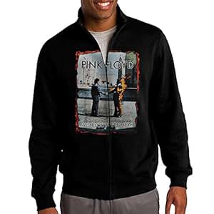 Amazon.com : HEHE Men's Zip-up Jacket Hooded Sweater Pink ...