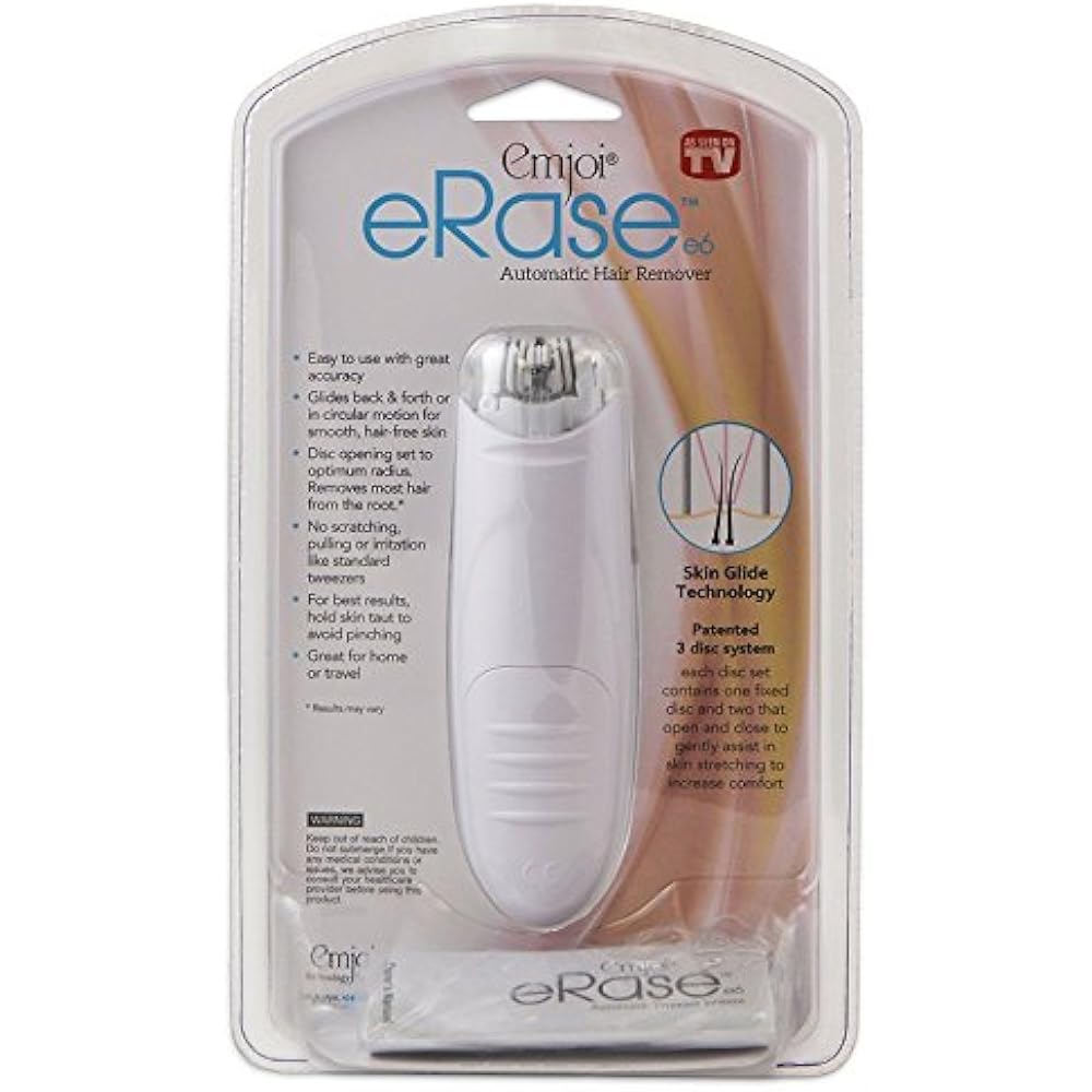 Tweeze ERase E6 Facial Hair Remover Epilator Epilators Beauty