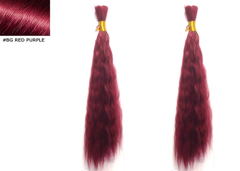 Amazon.com : Hot selling Wet N Wavy Bulk hair, Top Quality Synthetic