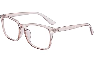 Onrtry Non Prescription Glasses for Men Women Square Clear Lens Eyeglasses