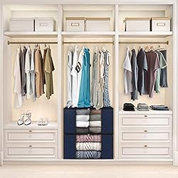 Fab totes 2 Pack Clothes Storage, Foldable Blanket
