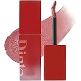 DINTO Blurring Lip Veil - Soft Velvet Blurry Matte Finish Lip Tint, Sheer Natural Coverage, Moisturizing Formula, Long Lasting, Vegan & Cruelty-Free (10 colors) (103 Fermata, 0.11 fl.oz.)